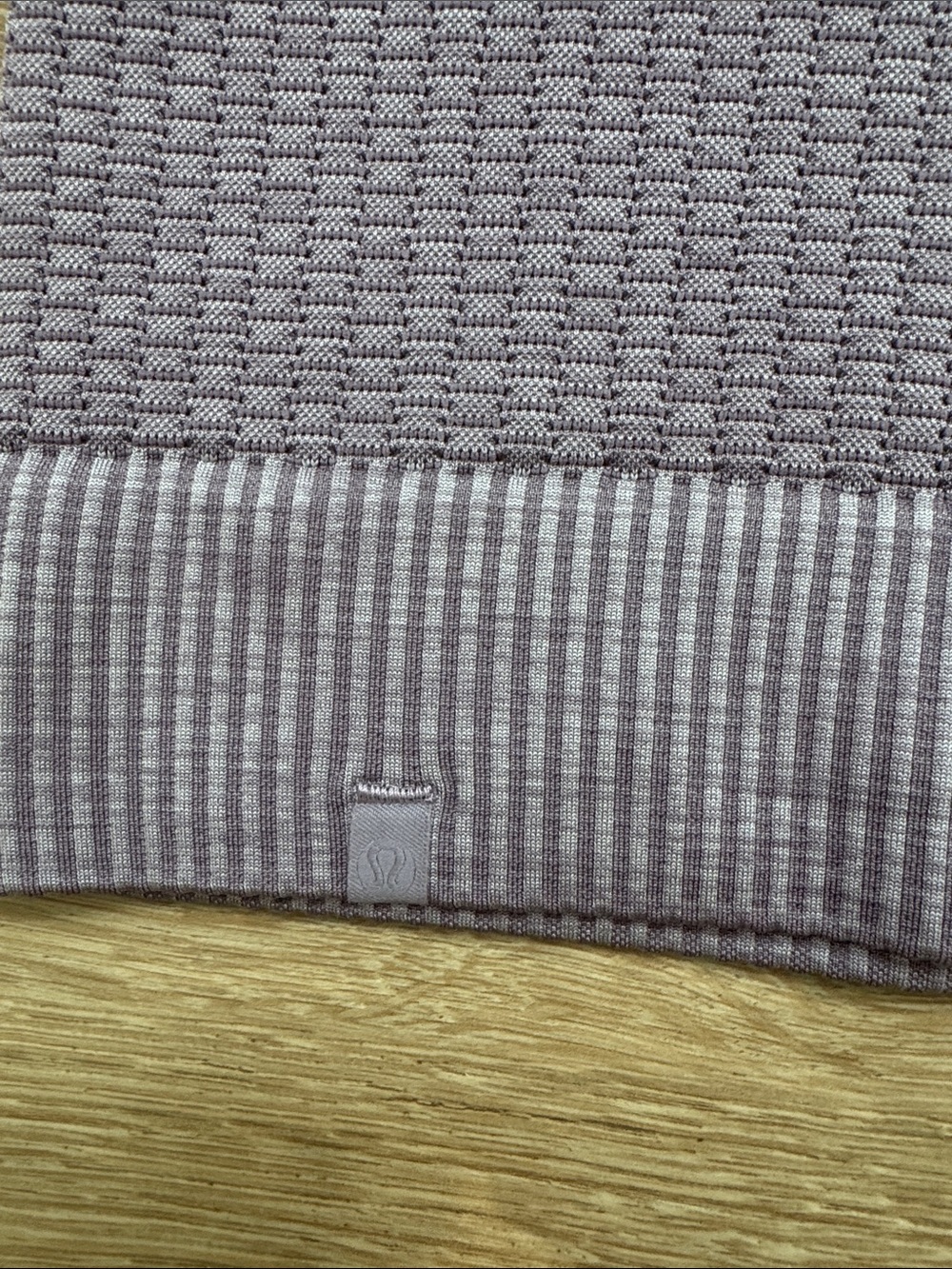 lululemon athletica Long Sleeve Waffle Knit Crew - Lavender - Picture 3 of 3